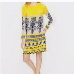 JCrew 3/4 Sleeve Silk Dress